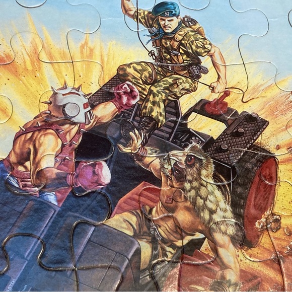 (3) 1987 G.I.Joe Puzzles - Picture 8 of 14